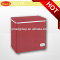 100L baby blue colored chest freezer/freezer horizontal